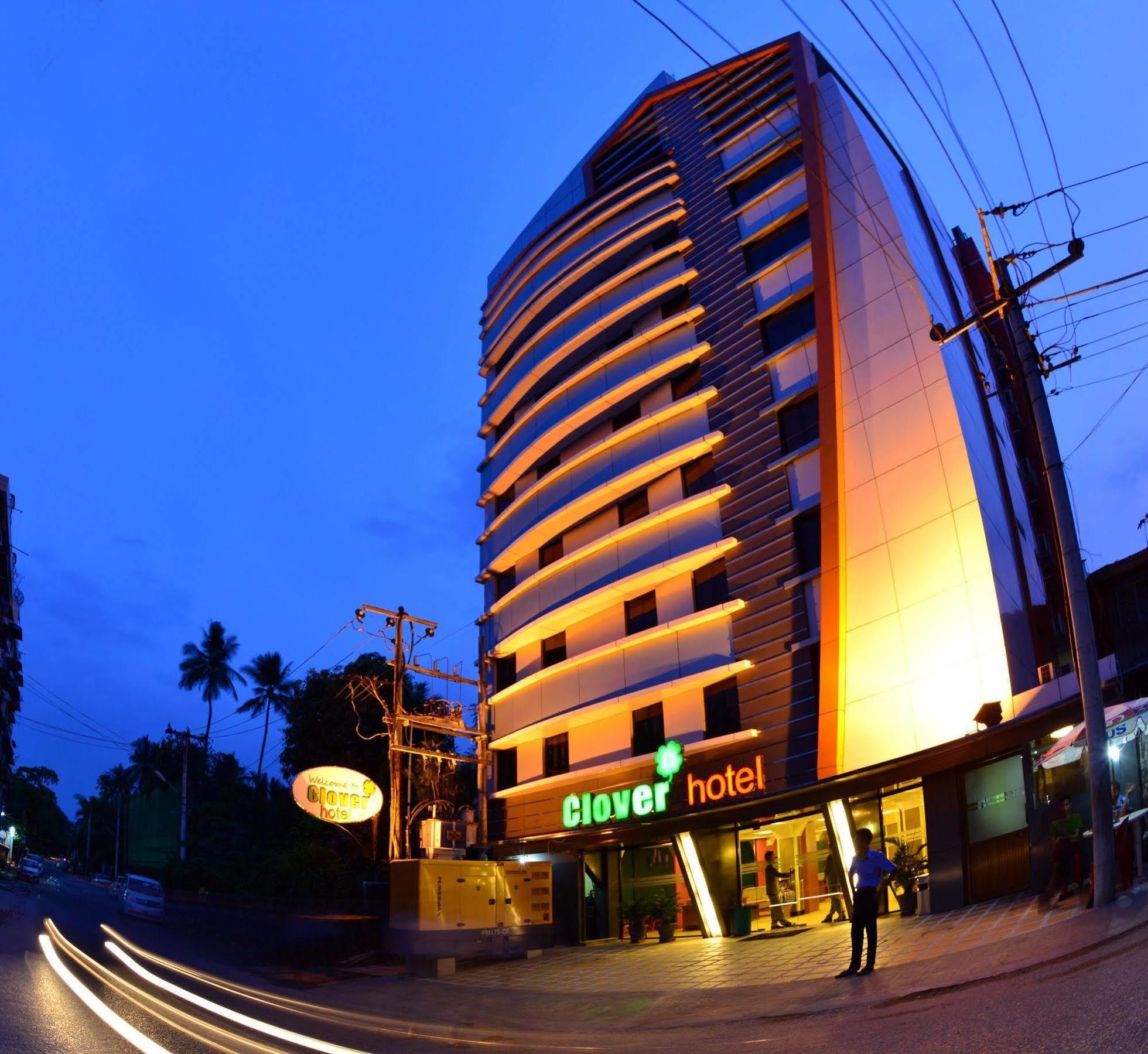Clover Hotel Yangon Luaran gambar